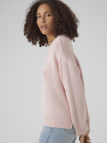 VERO MODA Pullover 'LEONORA' in Pink