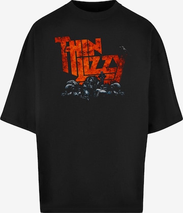 T-Shirt 'Thin Lizzy - Massacare' Merchcode en noir : devant