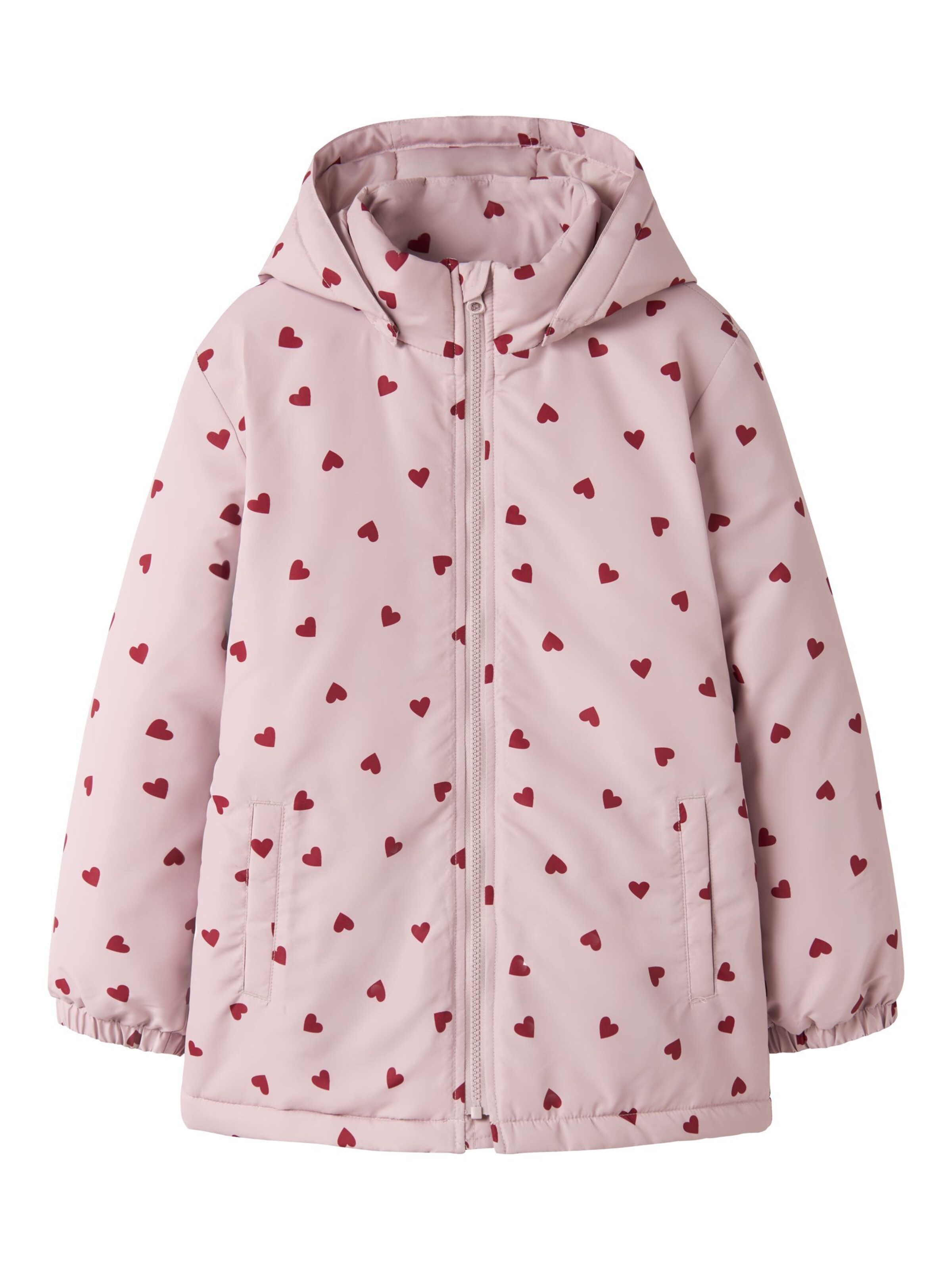 Giacca di mezza stagione 'Maxi' di NAME IT in rosa: frontale
