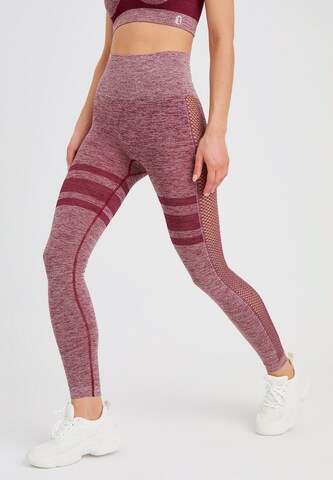 Leif Nelson Leggings in Red: front