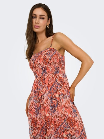 ONLY Jurk 'Elena' in Roze