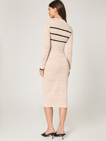 Guido Maria Kretschmer Women Knitted dress 'Shannon' in Beige