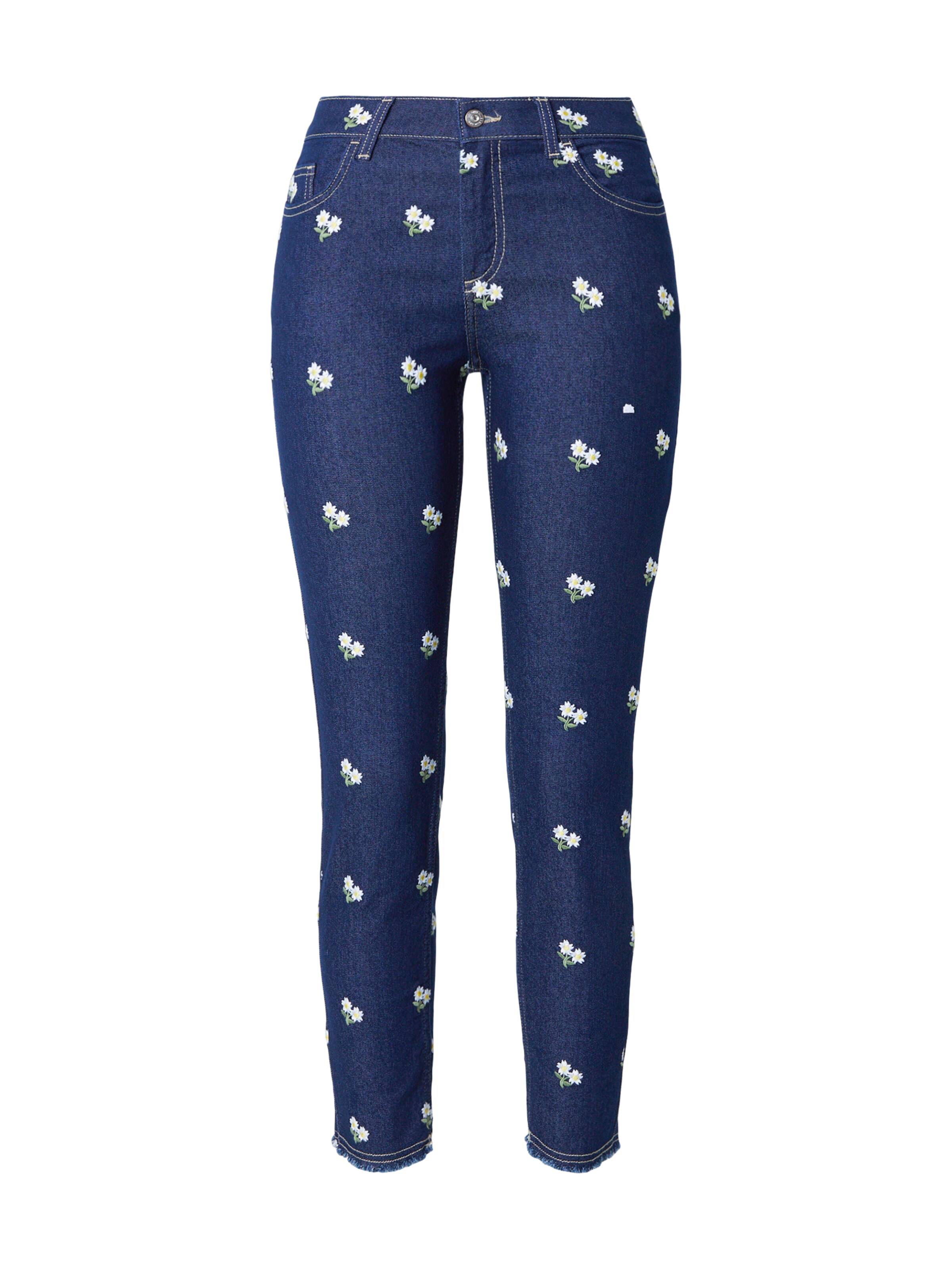 Jeans 'ONLHUSH' in 25-26/30 ONLY di colore indaco / verde chiaro / bianco, Visualizzazione prodotti