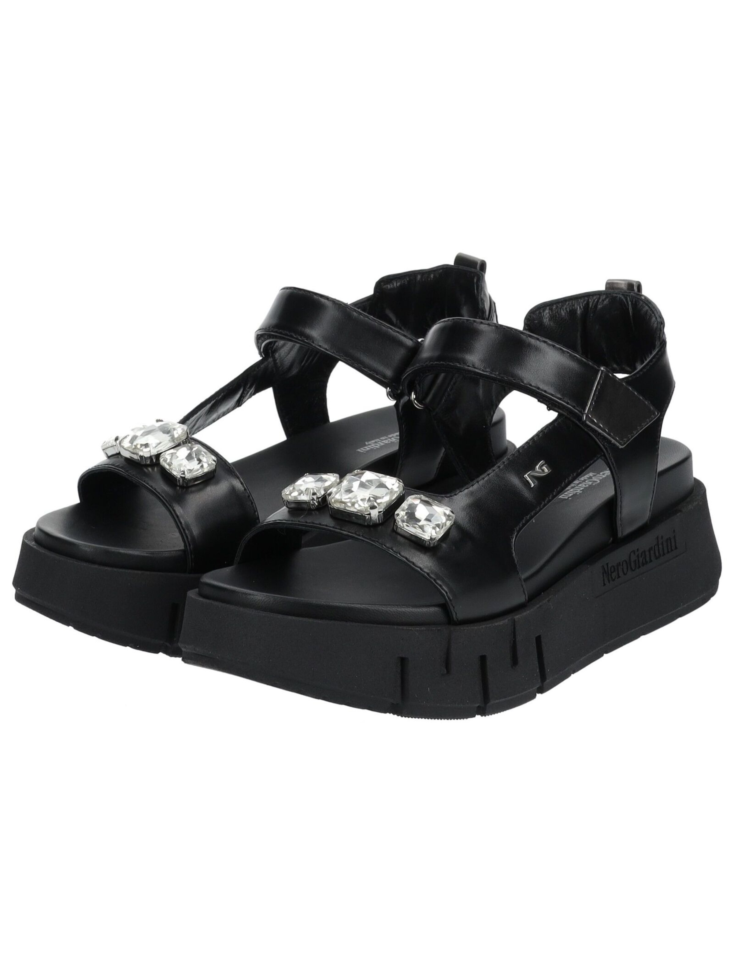 Sandales Nero Giardini en noir