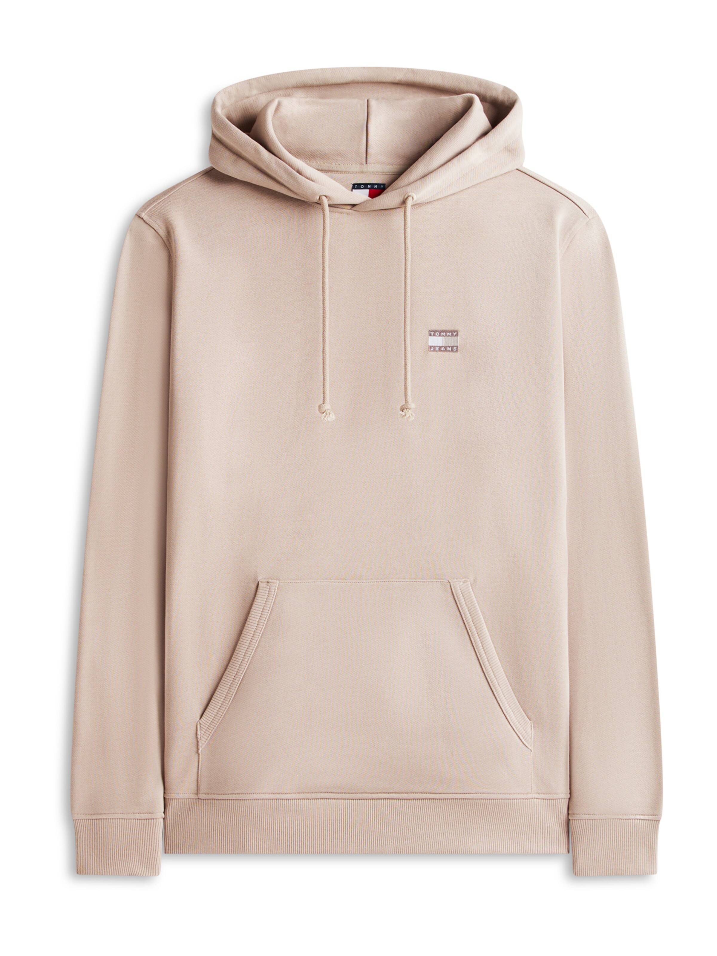 Tommy Jeans Суичър в сиво: отпред