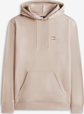 Tommy Jeans Суичър в сиво: отпред