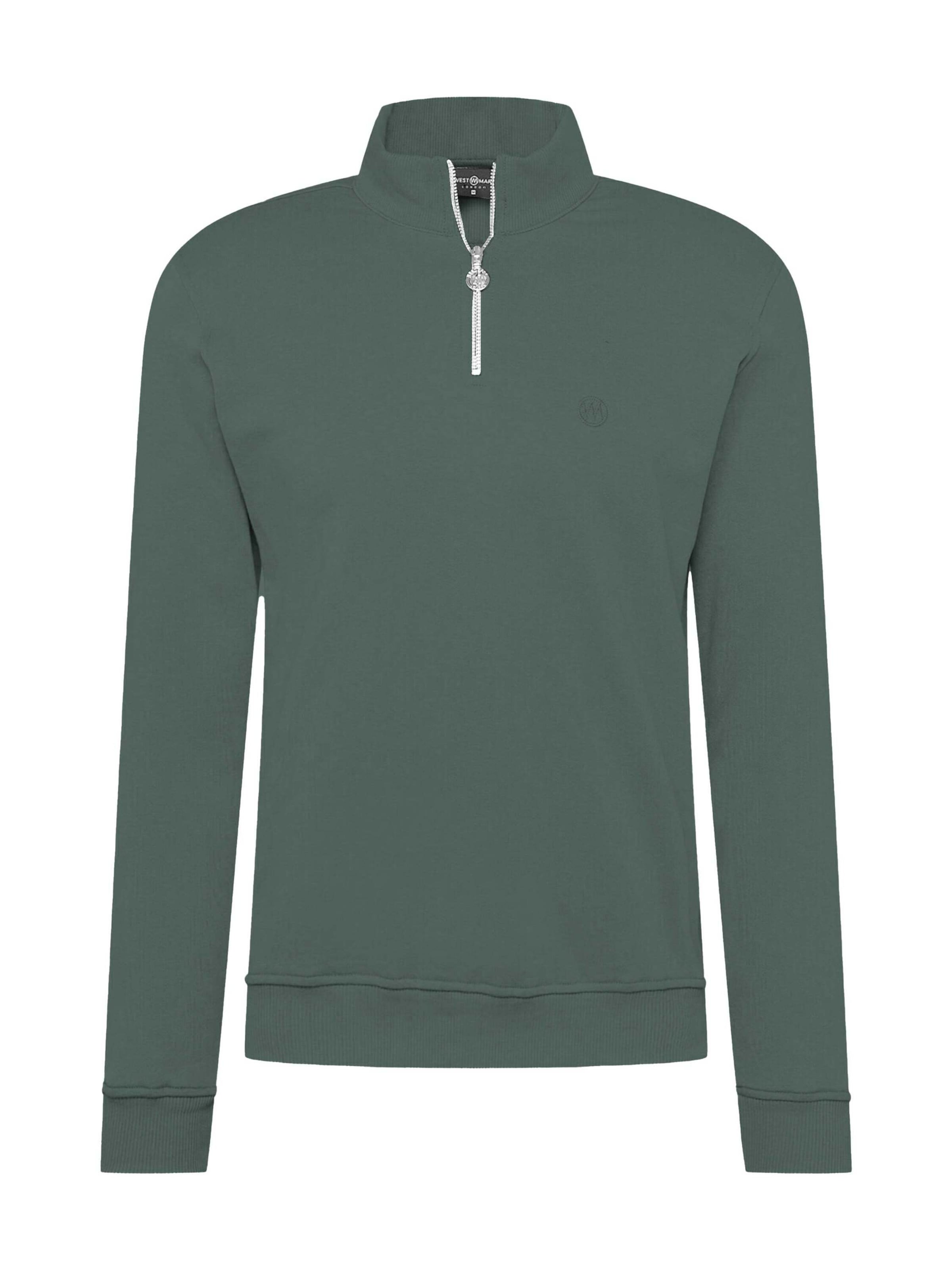 WESTMARK LONDON Sweatshirt 'CORE' i grøn: forside