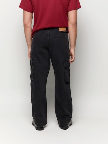 BALMOHKLoosefit Cargo traperice 'LUIS' - crna boja