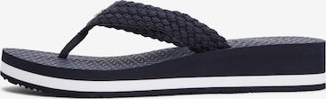 TOMMY HILFIGER - Sandalias de dedo en azul: frente
