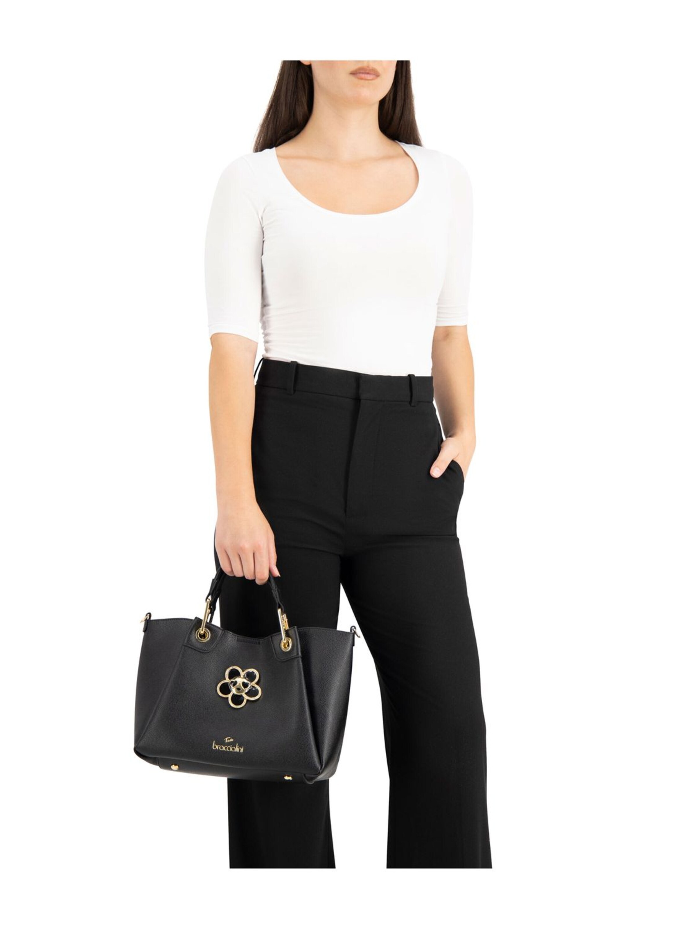 Braccialini - Bolso de mano 'Amy Bijoux' en rosa