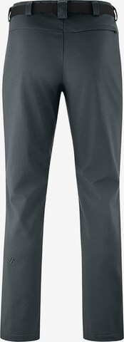 Maier Sports Regular Outdoor Pants 'Perlit' in Grey