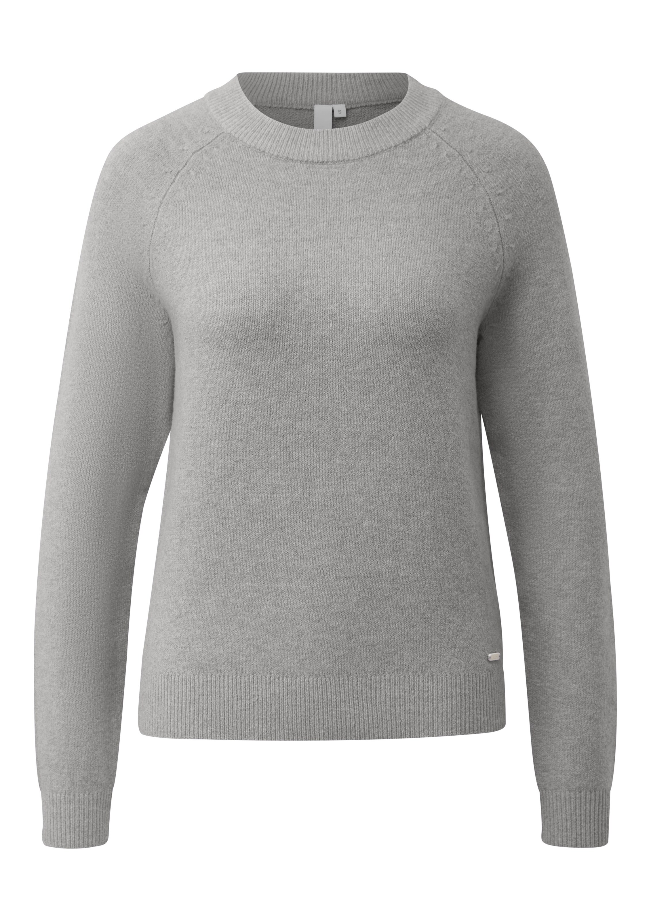 QS Свитер в Серый: спереди