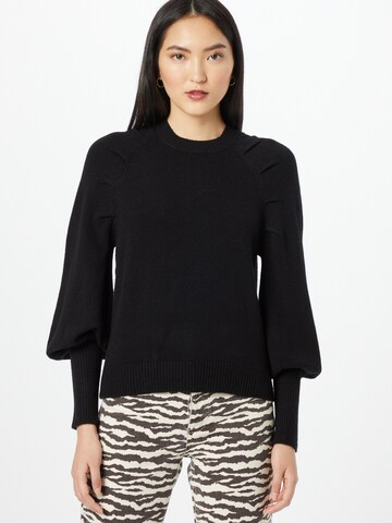 VILA Sweater 'Dalia' in Black: front