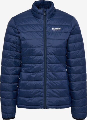 Hummel Athletic Jacket 'Blown' in Blue: front