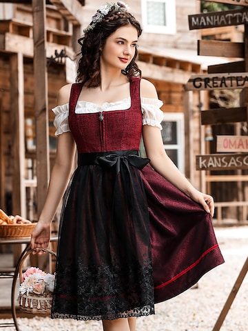 Yesfashion Dirndl in Red