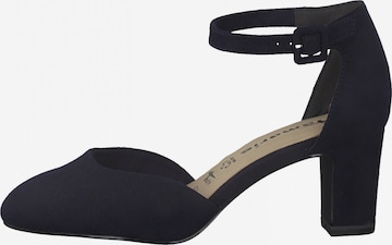 TAMARIS Slingback pumps i blå