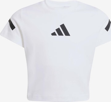 balta ADIDAS SPORTSWEAR Sportiniai marškinėliai 'Z.N.E': priekis