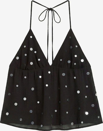 Pull&Bear Toppi värissä musta: etupuoli