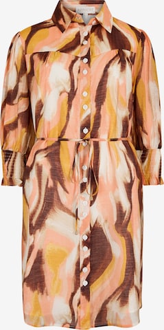 Robe ' ' Apricot en orange : devant