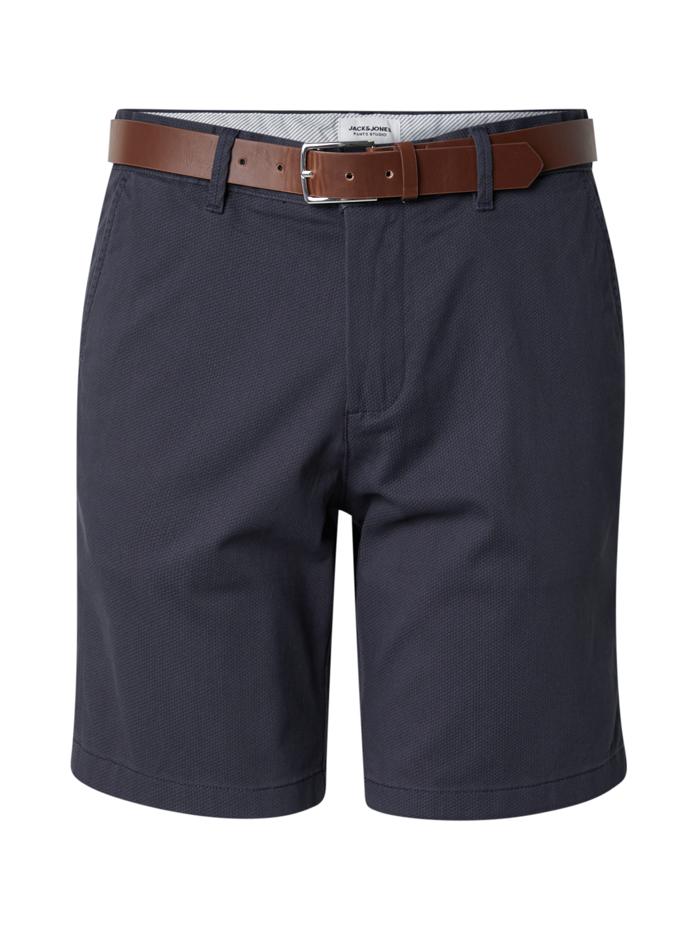 JACK & JONES - Regular Calças chino 'JPSTMARCO LEGACY' em azul: frente