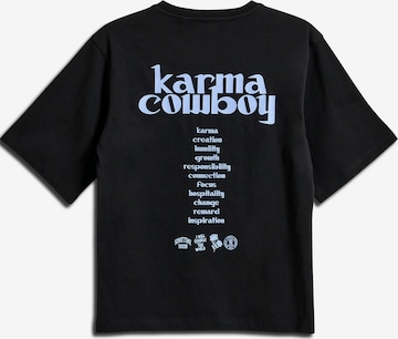 T-Shirt 'Karma' SOMETIME SOON en noir