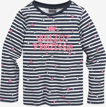 Kidsworld T-Shirt in Blau: predná strana