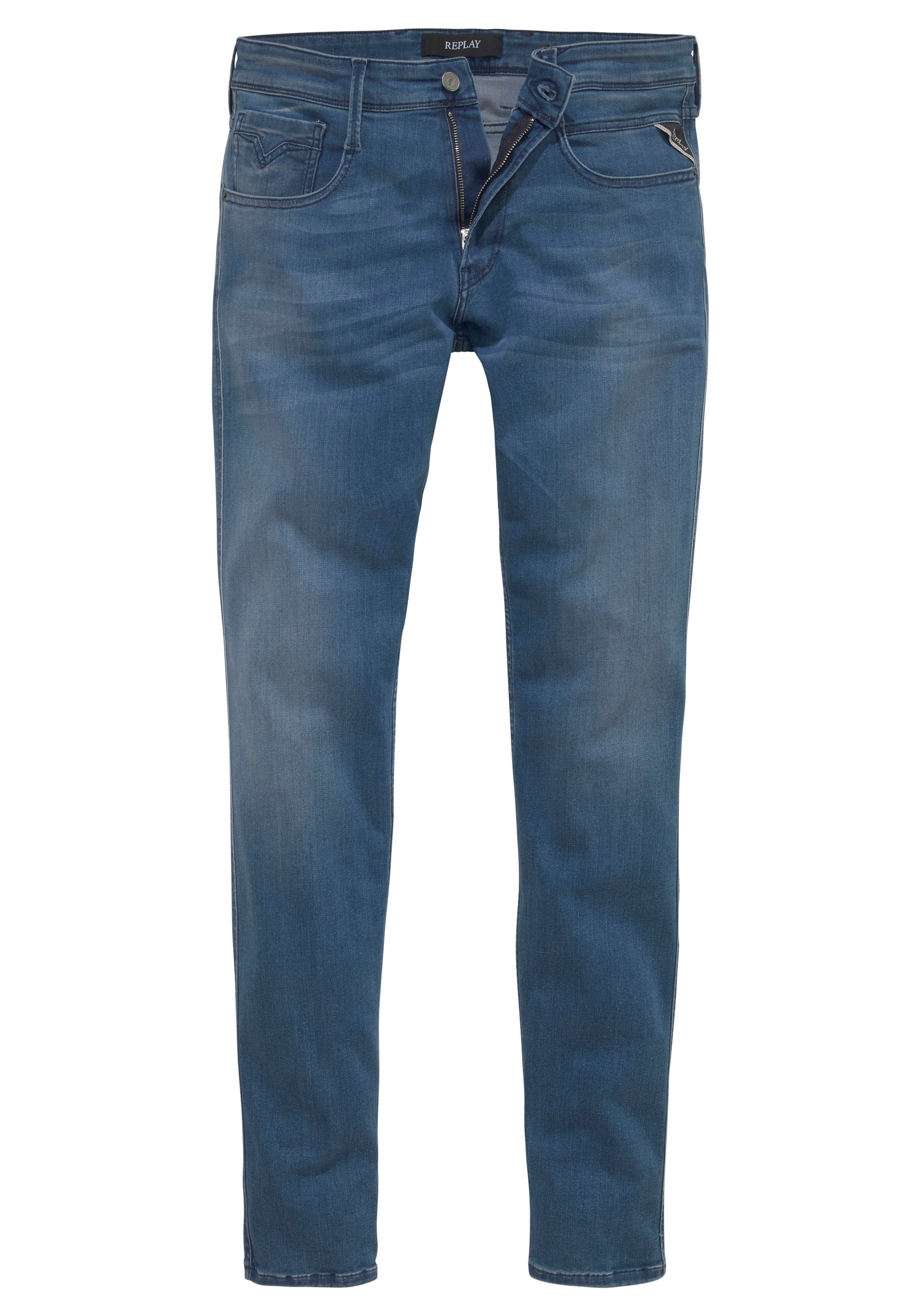 REPLAY Slim fit Jeans in Blue: front