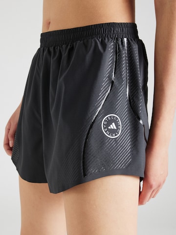 ADIDAS BY STELLA MCCARTNEYLoosefit Sportske hlače 'Truepace ' - crna boja