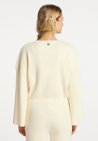 Pull-over DreiMaster Maritim en blanc