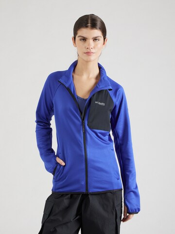 COLUMBIA Funktionsfleecejacke 'Triple Canyon' in Blau: Vorderseite