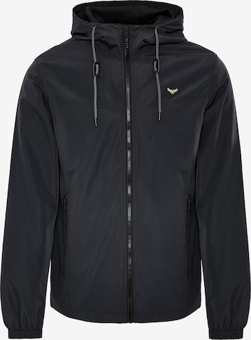 Threadbare Between-Season Jacket in Black: front