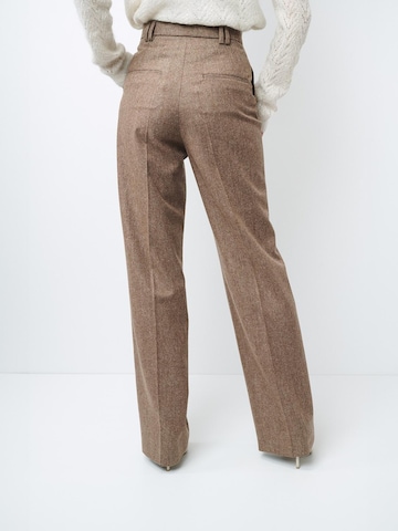 Wide leg Pantaloni per costume tradizionale 'Martha 8393' di W. Wegener in marrone