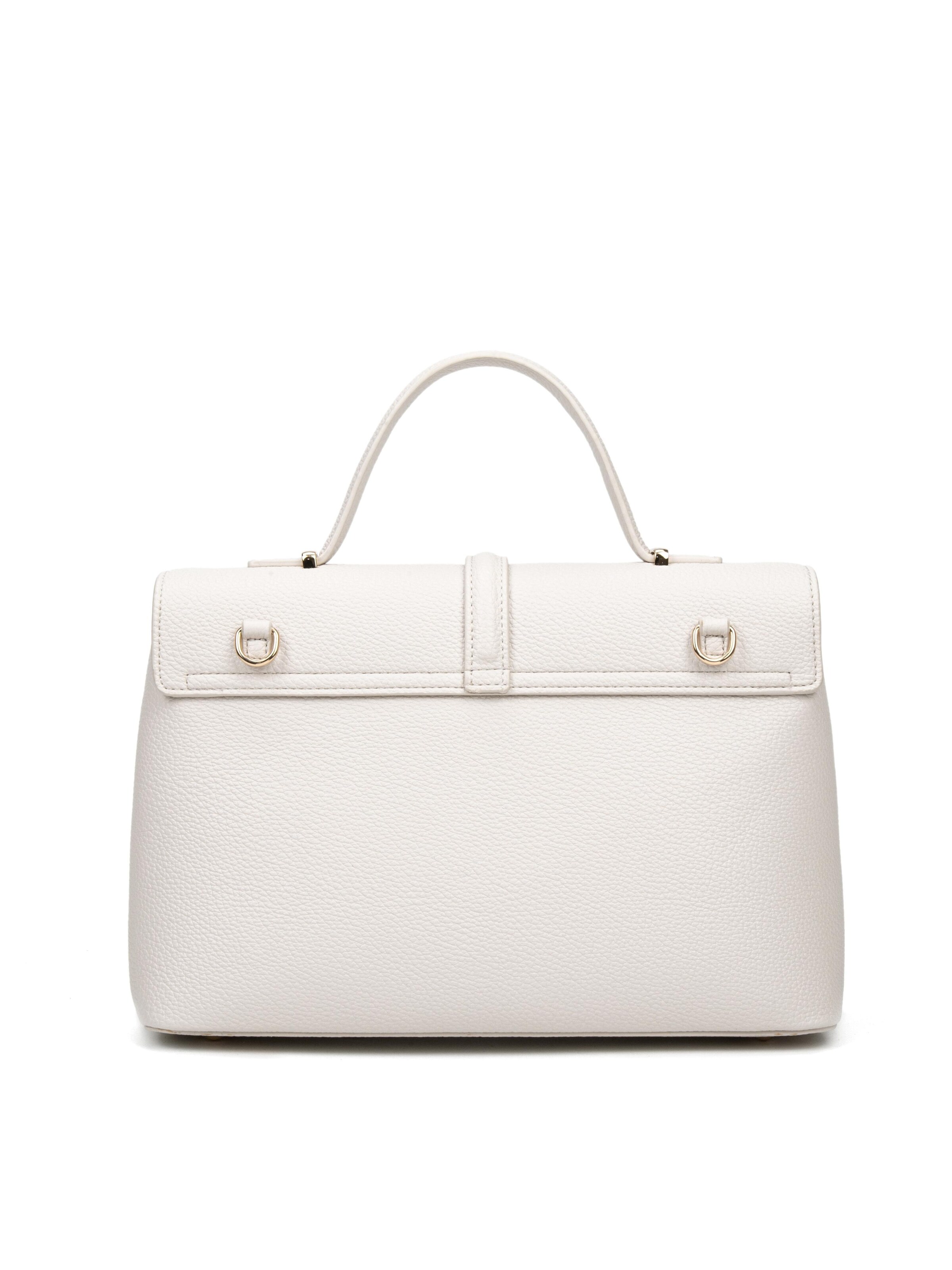 Borsa a mano 'Borsa a Mano Donna Pelle Vegana PU con Girello e Tracolla Rimovibile' di Diana&Co. in beige