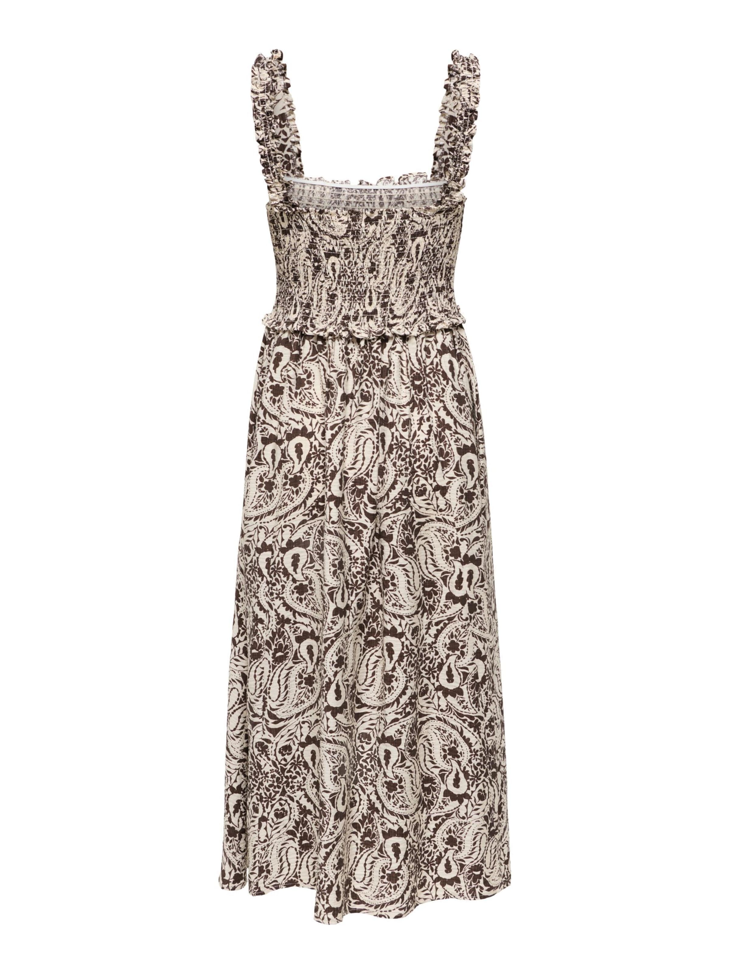 ONLY Kleid in Beige