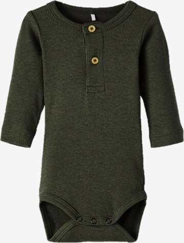 Tutina / body per bambino 'KAB' di NAME IT in verde: frontale