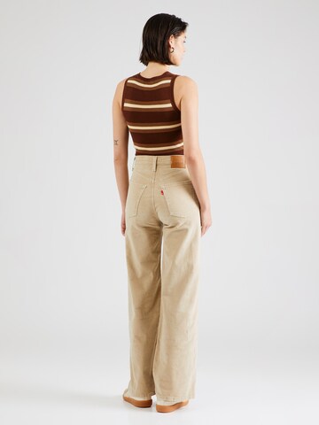 LEVI'S ® Wide leg Jeans 'RIBCAGE' i brun