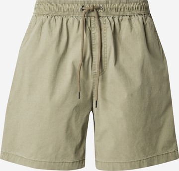 QUIKSILVER Sportnadrágok 'Taxerws' - zöld: elől