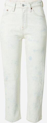 LEVI'S ® Regular Jeans '501® CROP' in Beige: voorkant