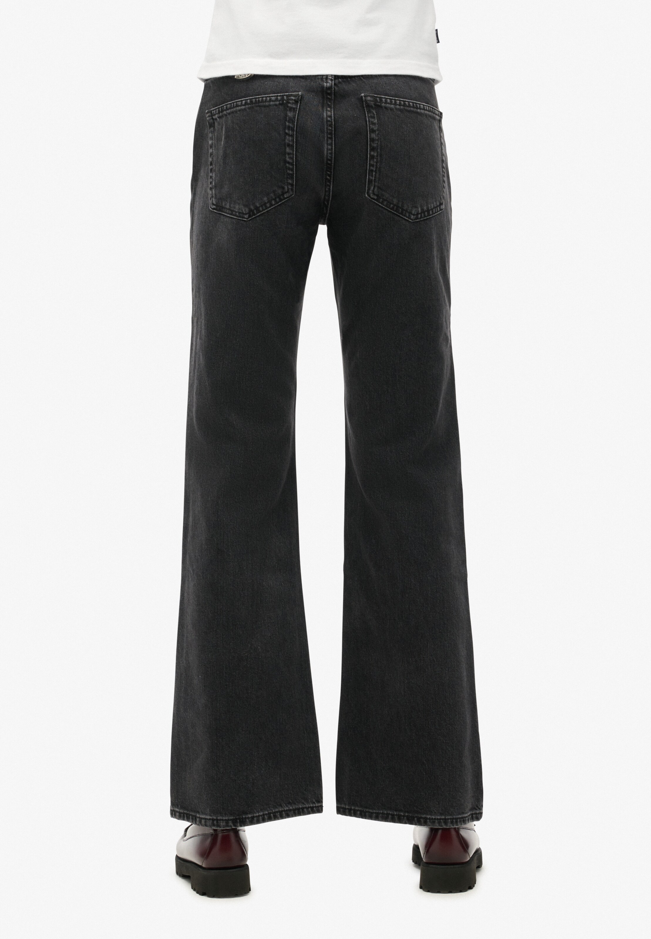 Superdry Flared Jeans in Black
