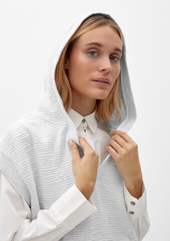 Sweat-shirt s.Oliver en blanc