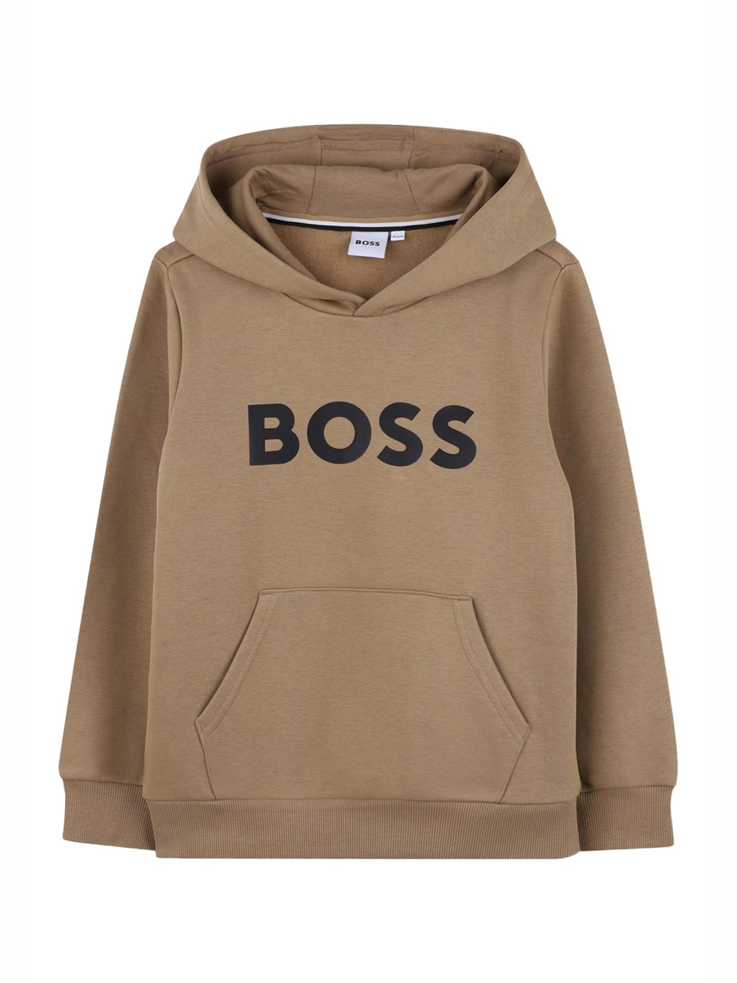 BOSS - Sudadera 'Felpa' en marrón: frente