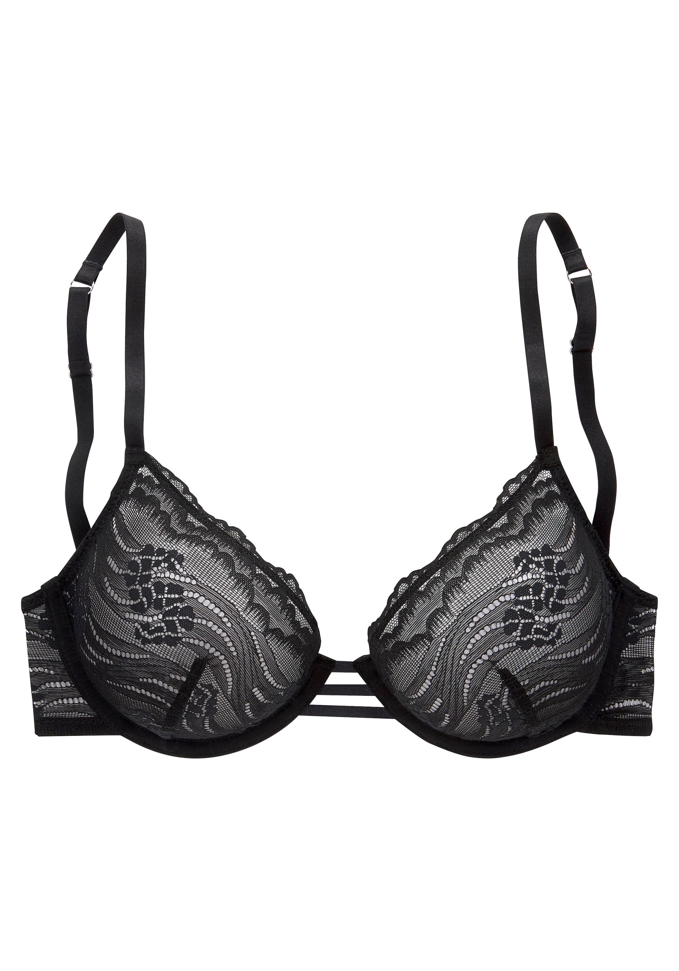 Soutien-gorge s.Oliver en noir : devant