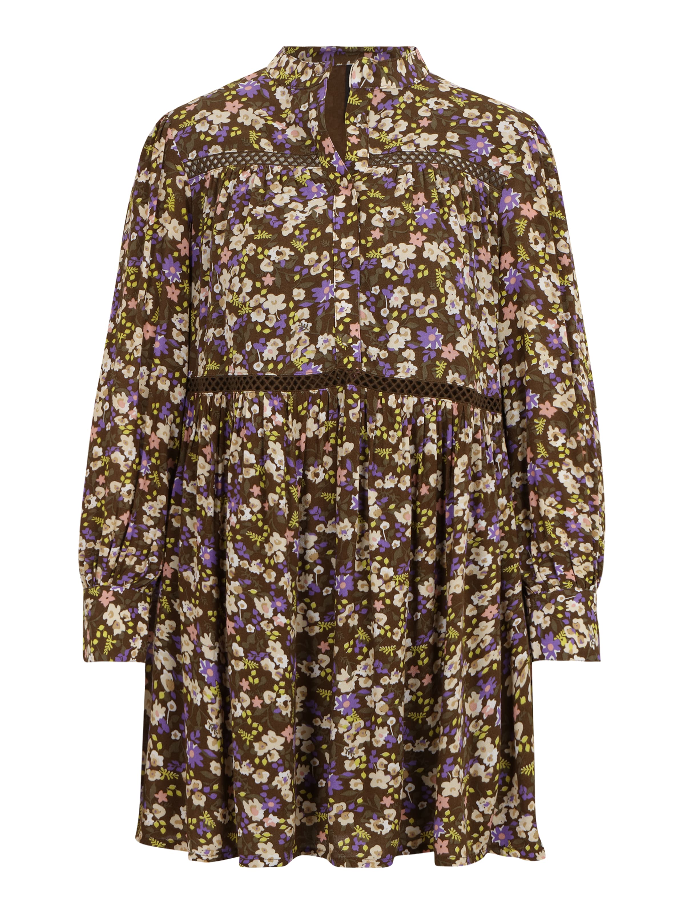 YAS Petite Šaty 'RUBERTA' – zelená: přední strana