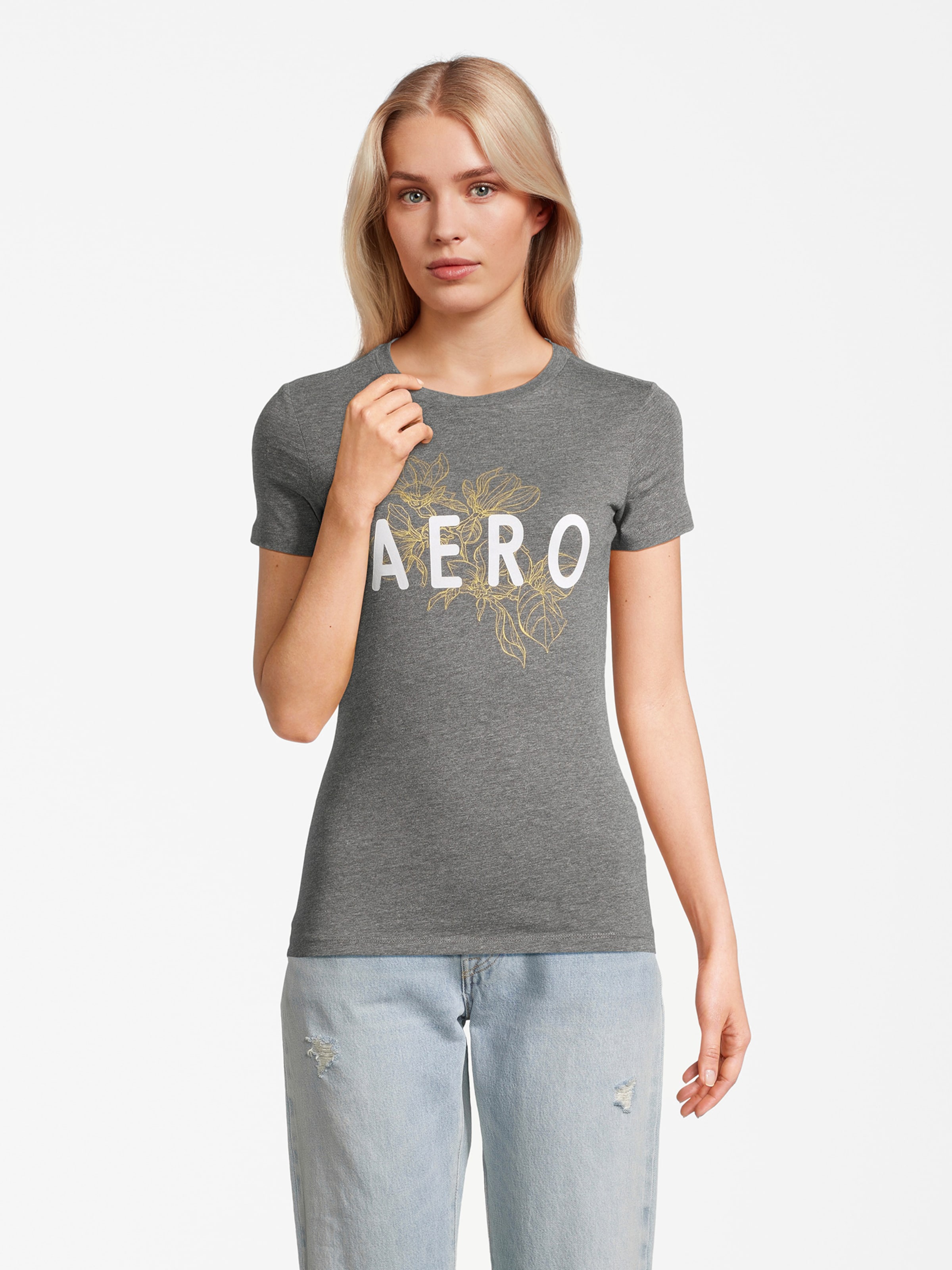 Grijze t shirts voor dames online op ABOUT YOU
