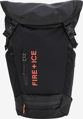 Fire+Ice Rucksack 'Park City Blair' in Schwarz: Vorderseite