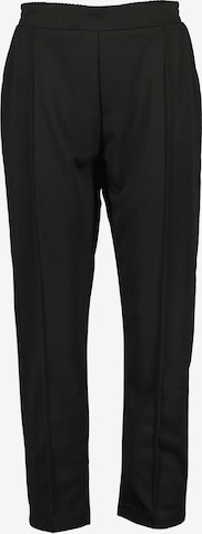 BLUE SEVEN Regular Trousers with creases in Black: front