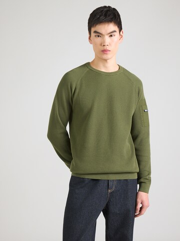 s.Oliver Pullover in Grün: Vorderseite