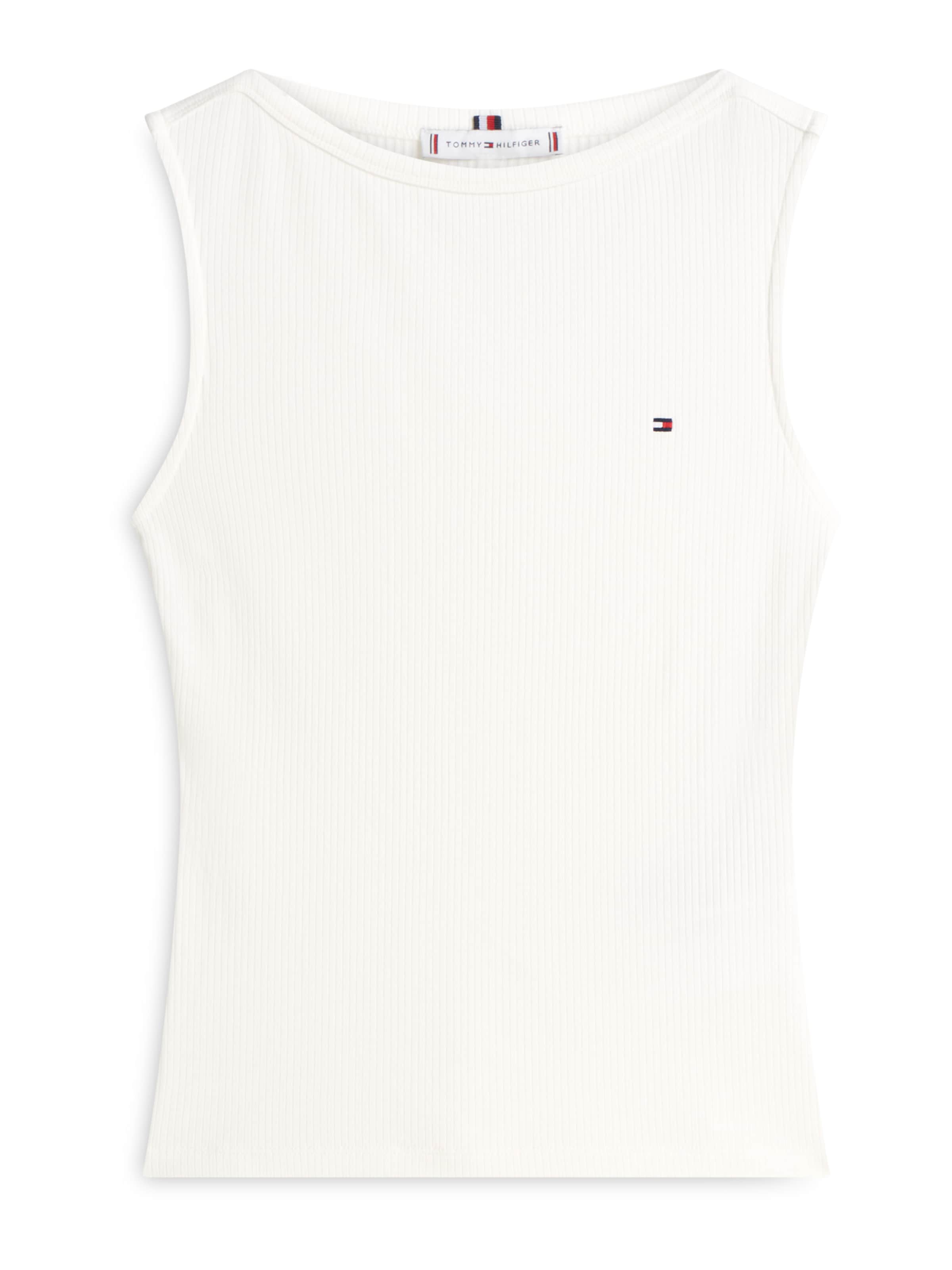 TOMMY HILFIGER Top in Wit: voorkant