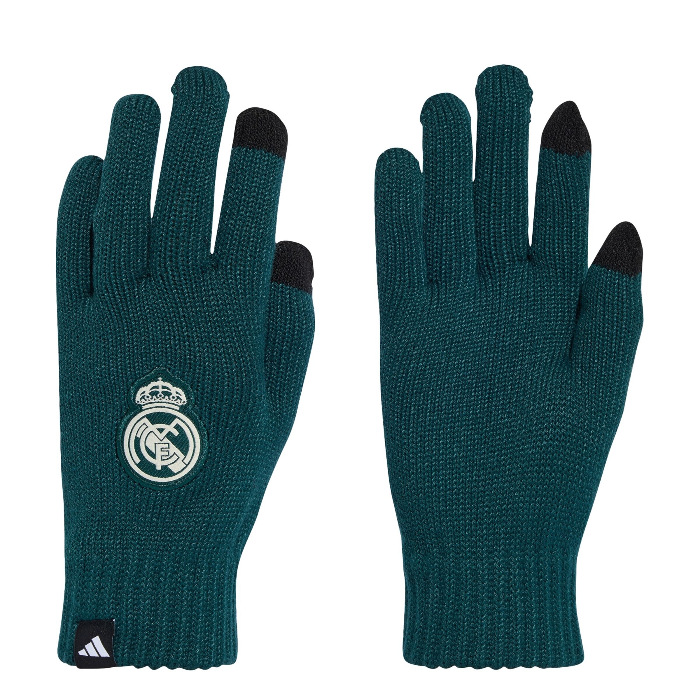 Gants de sport 'Real Madrid' ADIDAS PERFORMANCE en vert : devant