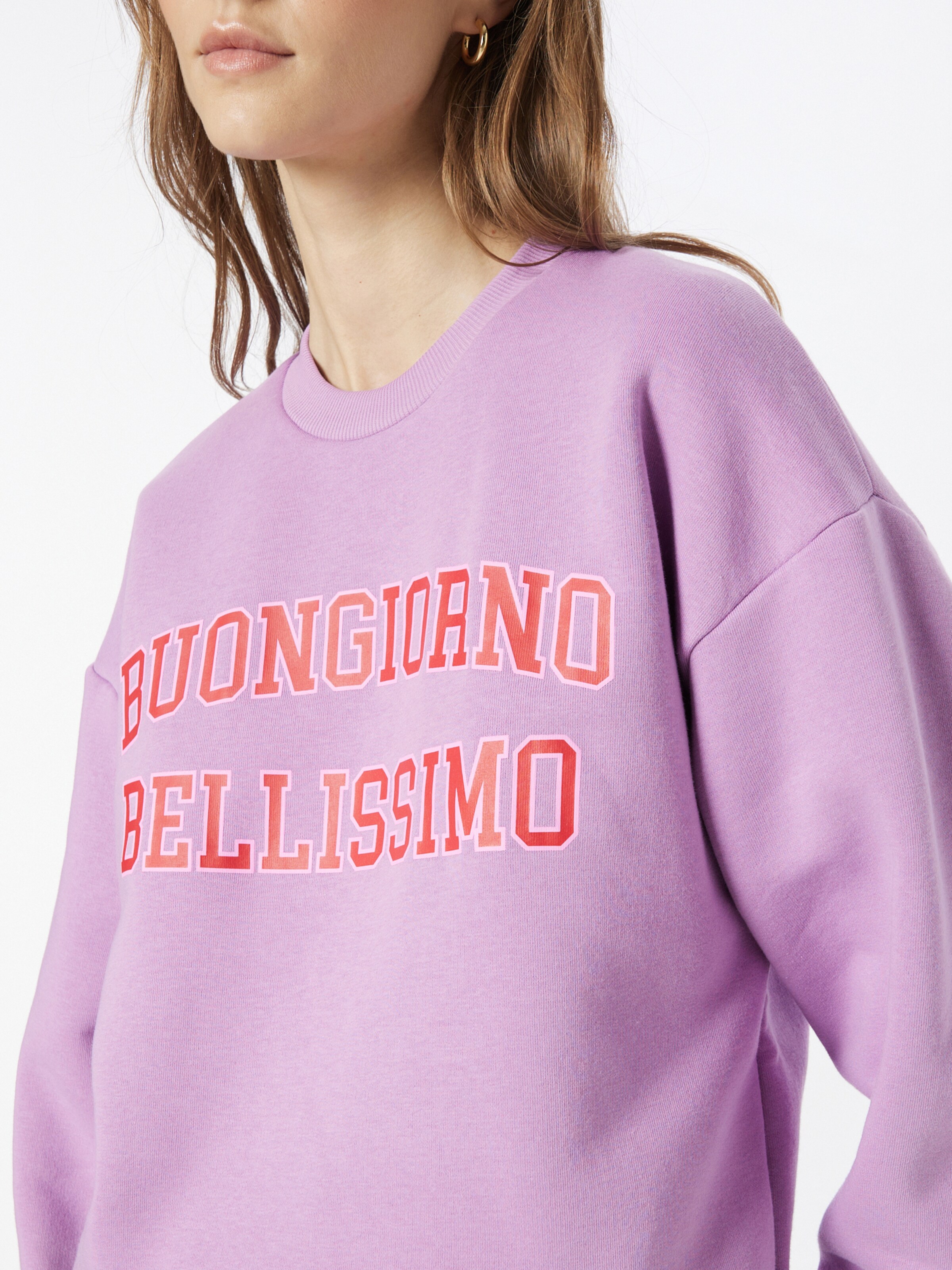 Sweat shirt Riley Gina Tricot en Mauve ABOUT YOU
